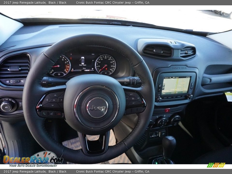 2017 Jeep Renegade Latitude Black / Black Photo #10