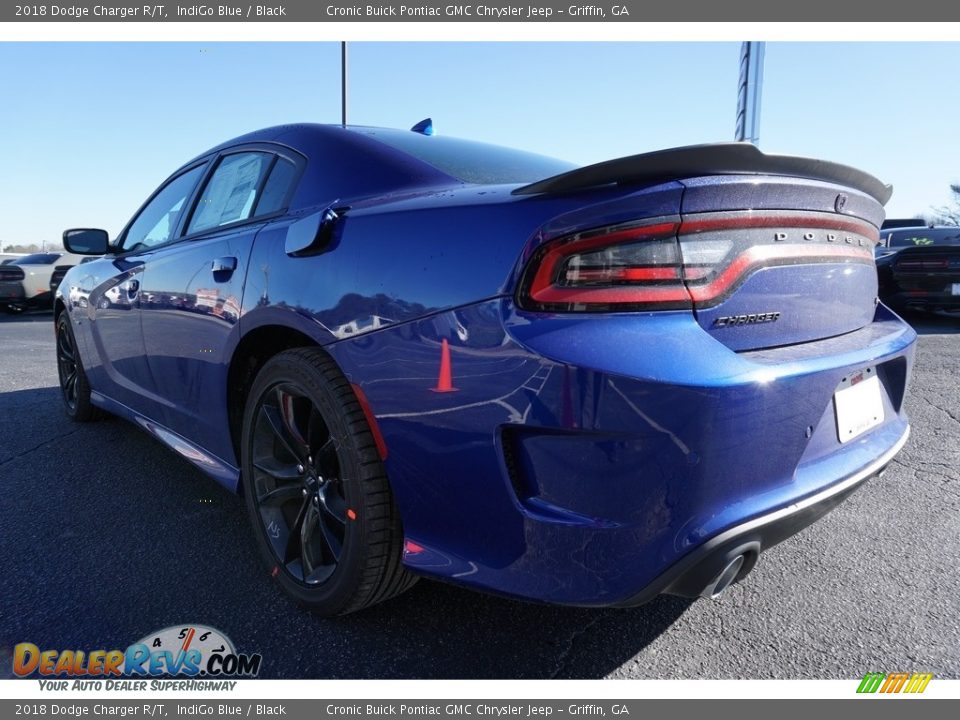 2018 Dodge Charger R/T IndiGo Blue / Black Photo #5