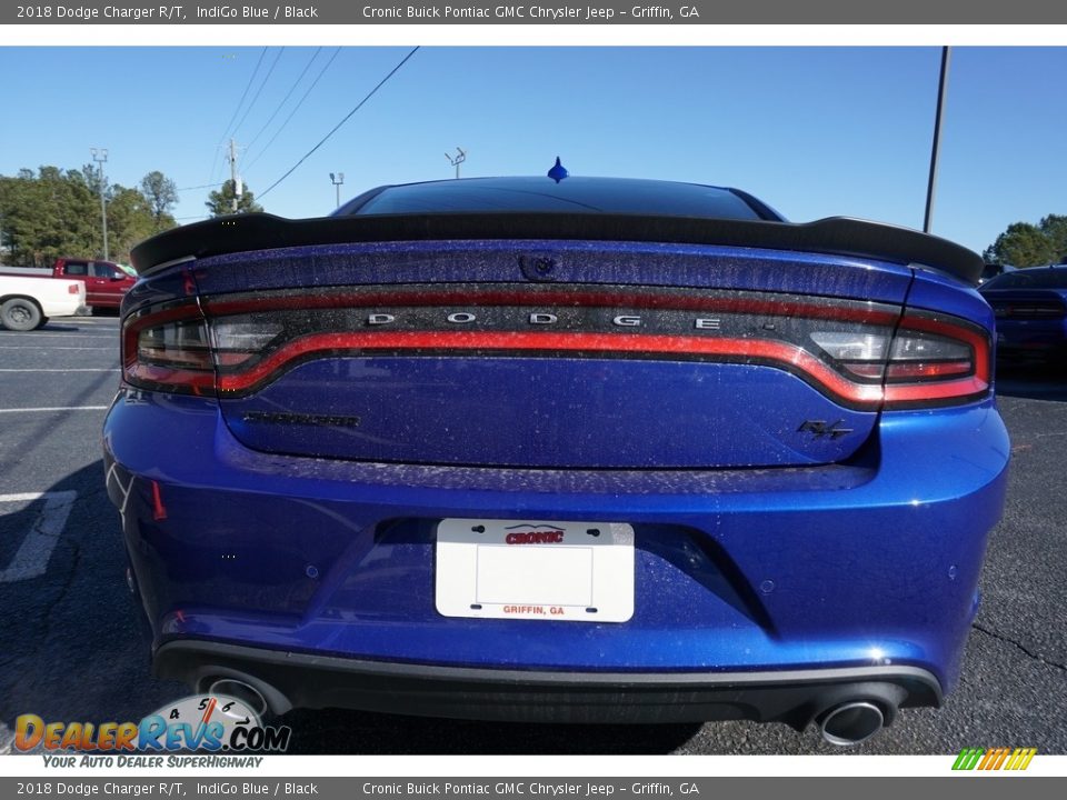 2018 Dodge Charger R/T IndiGo Blue / Black Photo #6