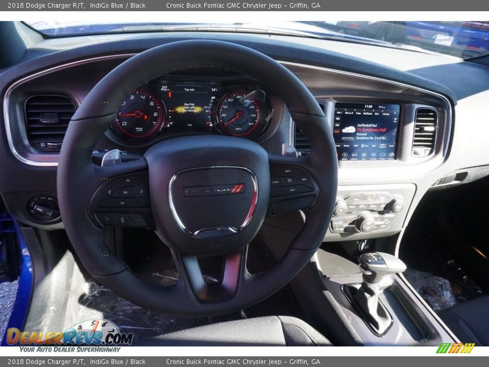2018 Dodge Charger R/T IndiGo Blue / Black Photo #10