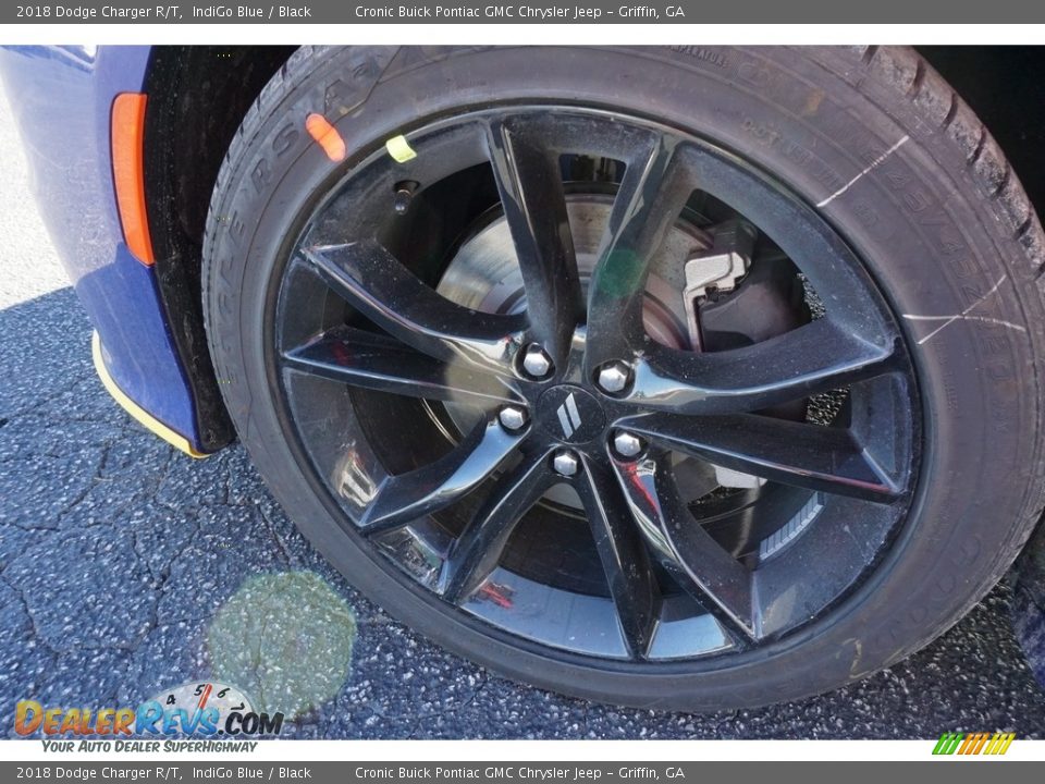 2018 Dodge Charger R/T IndiGo Blue / Black Photo #11