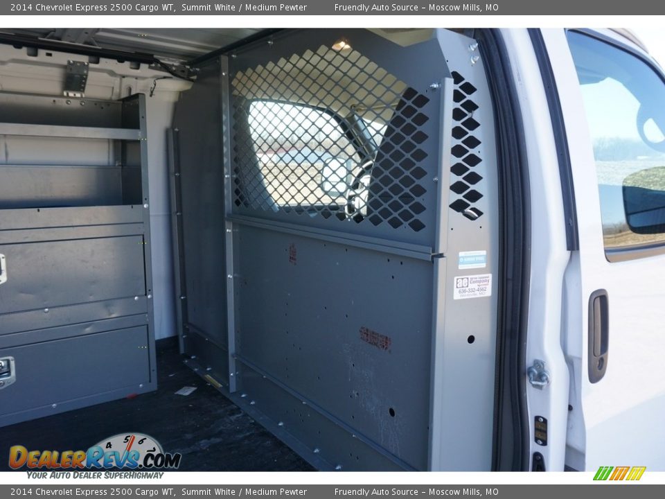 2014 Chevrolet Express 2500 Cargo WT Summit White / Medium Pewter Photo #5