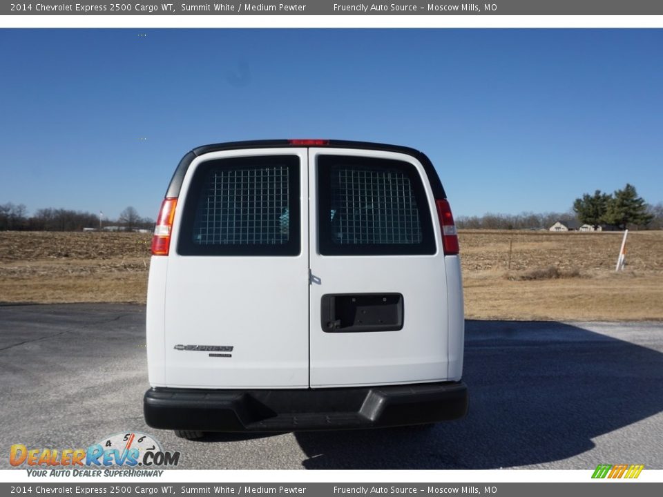 2014 Chevrolet Express 2500 Cargo WT Summit White / Medium Pewter Photo #9