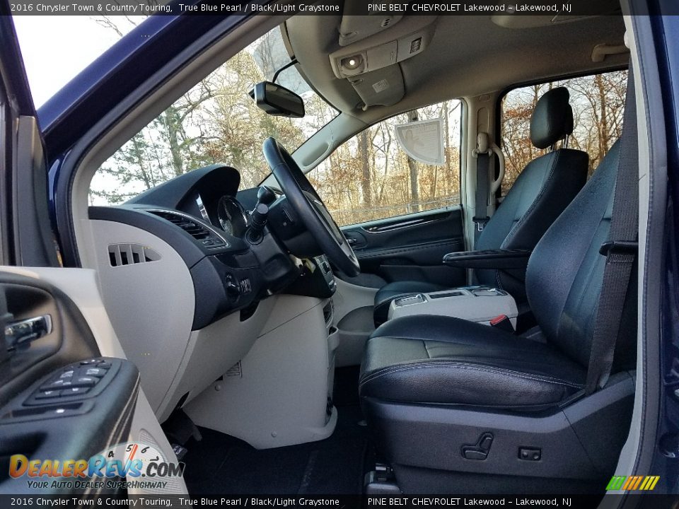 2016 Chrysler Town & Country Touring True Blue Pearl / Black/Light Graystone Photo #20