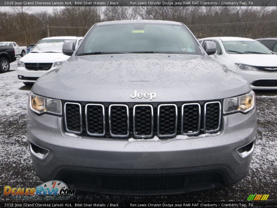 2018 Jeep Grand Cherokee Laredo 4x4 Billet Silver Metallic / Black Photo #8