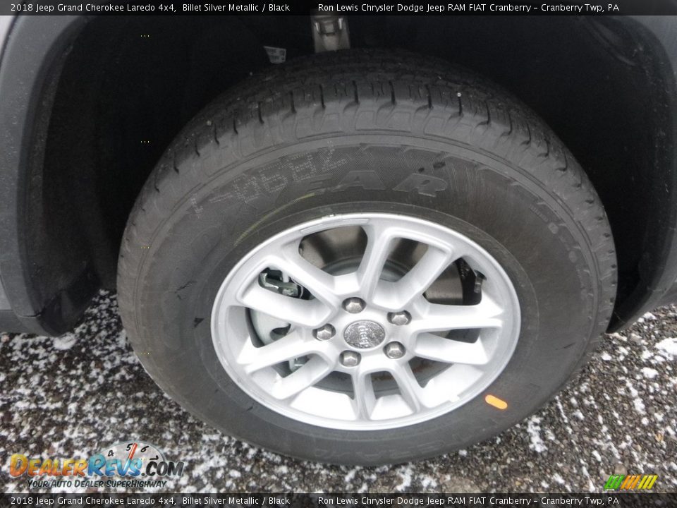 2018 Jeep Grand Cherokee Laredo 4x4 Billet Silver Metallic / Black Photo #9