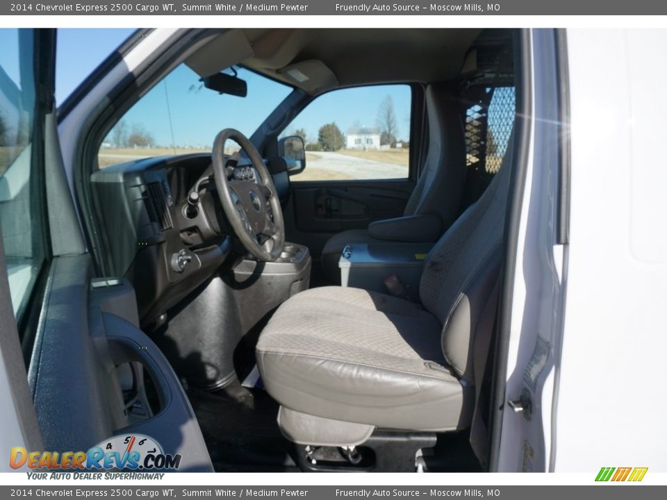 2014 Chevrolet Express 2500 Cargo WT Summit White / Medium Pewter Photo #18