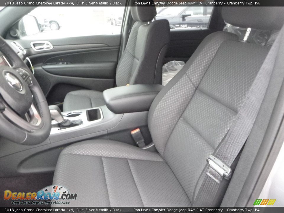 2018 Jeep Grand Cherokee Laredo 4x4 Billet Silver Metallic / Black Photo #14