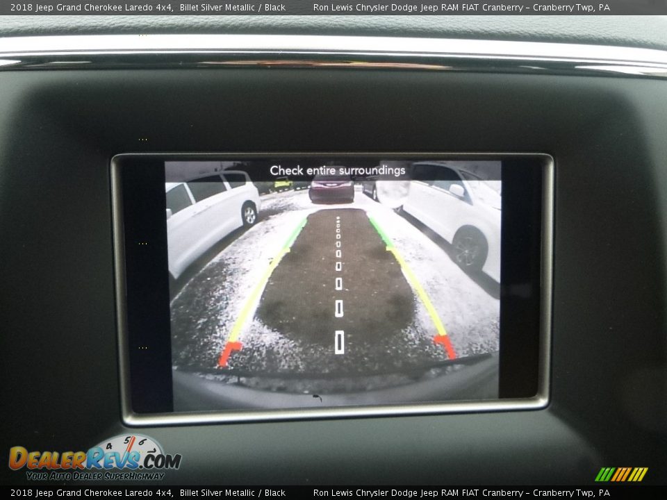 2018 Jeep Grand Cherokee Laredo 4x4 Billet Silver Metallic / Black Photo #16