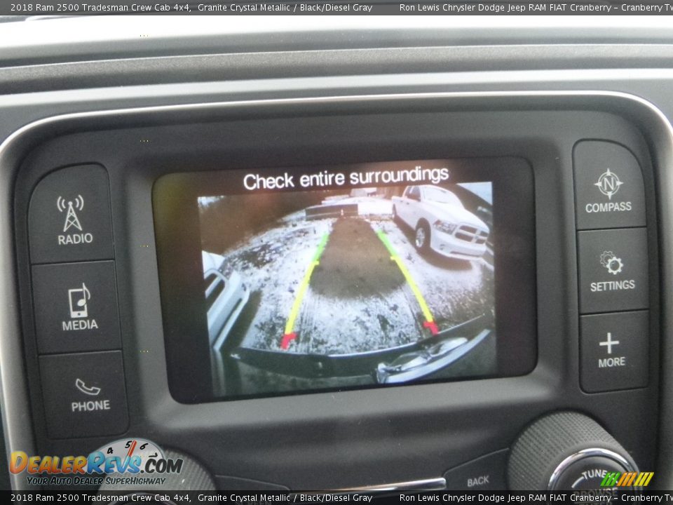 2018 Ram 2500 Tradesman Crew Cab 4x4 Granite Crystal Metallic / Black/Diesel Gray Photo #16