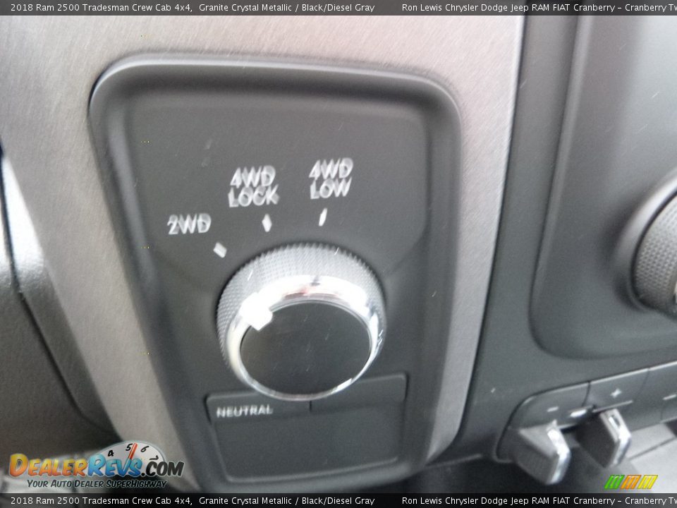 2018 Ram 2500 Tradesman Crew Cab 4x4 Granite Crystal Metallic / Black/Diesel Gray Photo #19