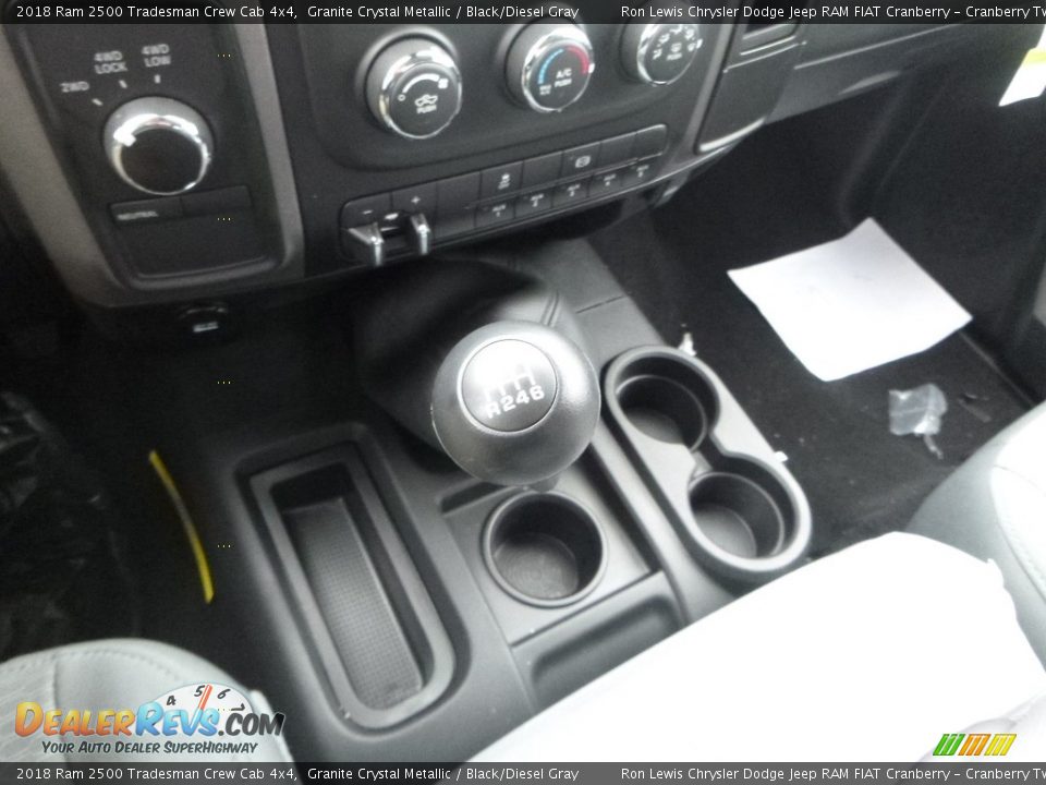 2018 Ram 2500 Tradesman Crew Cab 4x4 Granite Crystal Metallic / Black/Diesel Gray Photo #20