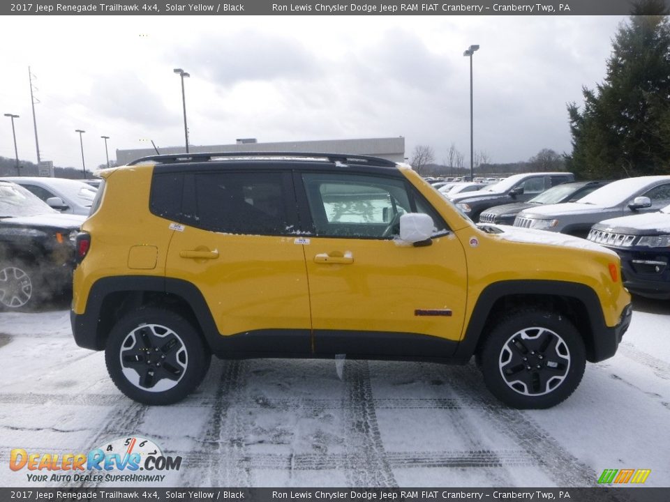 2017 Jeep Renegade Trailhawk 4x4 Solar Yellow / Black Photo #6
