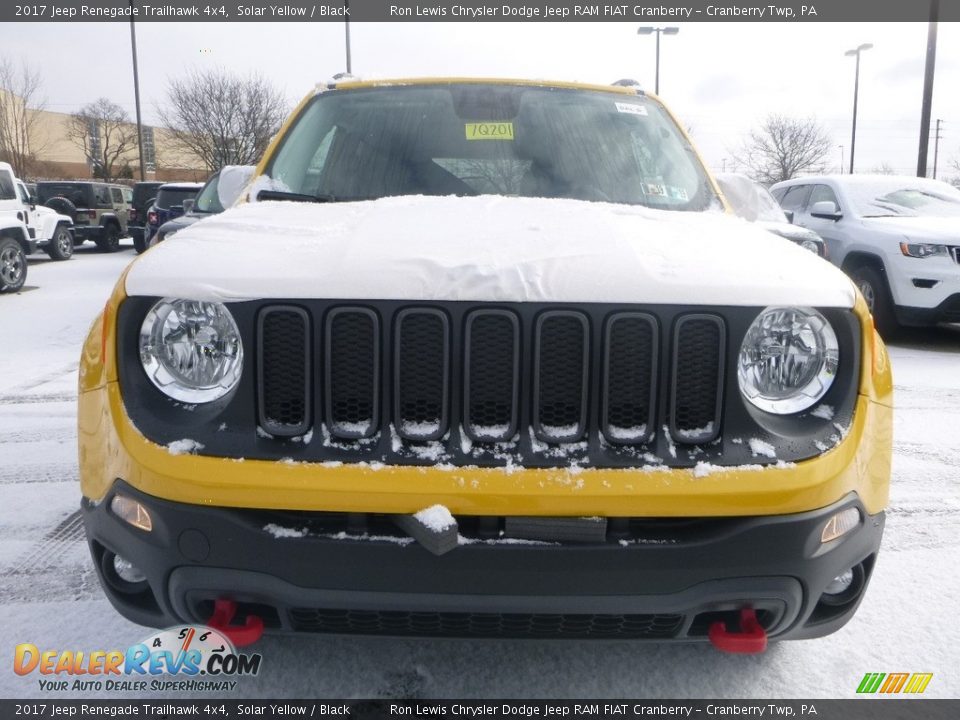 2017 Jeep Renegade Trailhawk 4x4 Solar Yellow / Black Photo #8