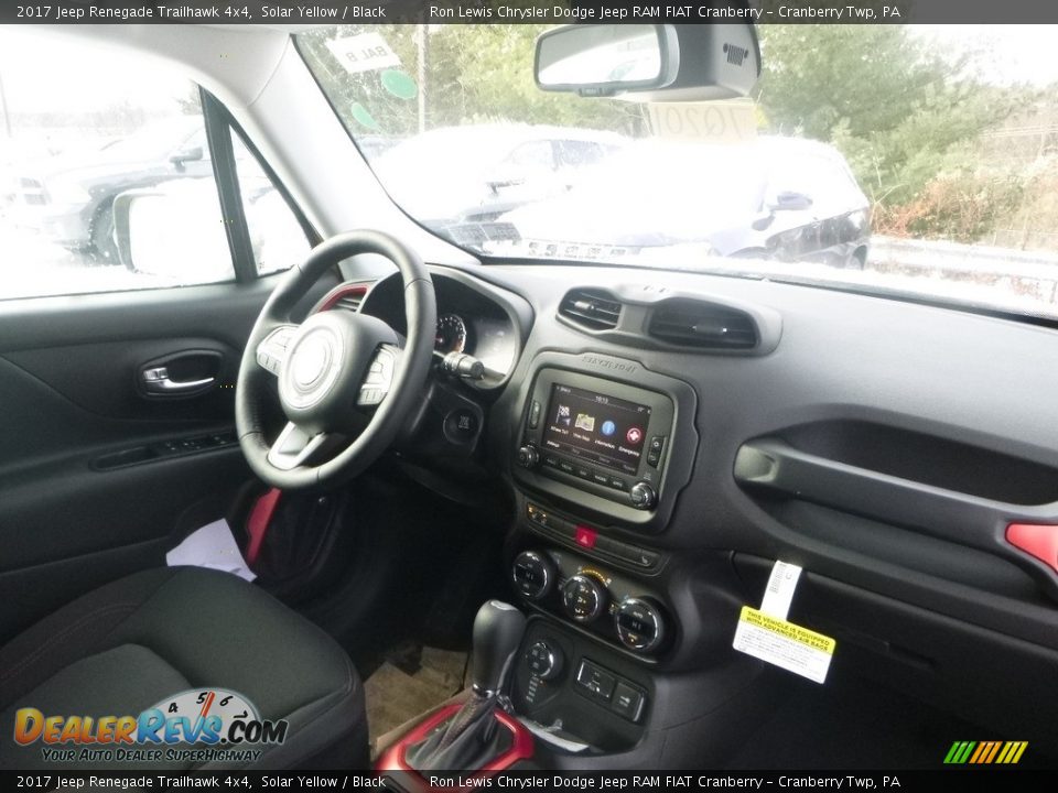 2017 Jeep Renegade Trailhawk 4x4 Solar Yellow / Black Photo #10