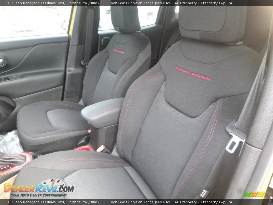 2017 Jeep Renegade Trailhawk 4x4 Solar Yellow / Black Photo #14