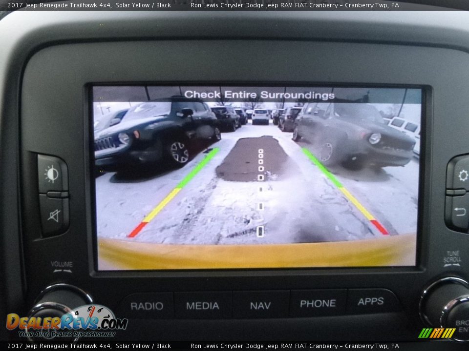2017 Jeep Renegade Trailhawk 4x4 Solar Yellow / Black Photo #18