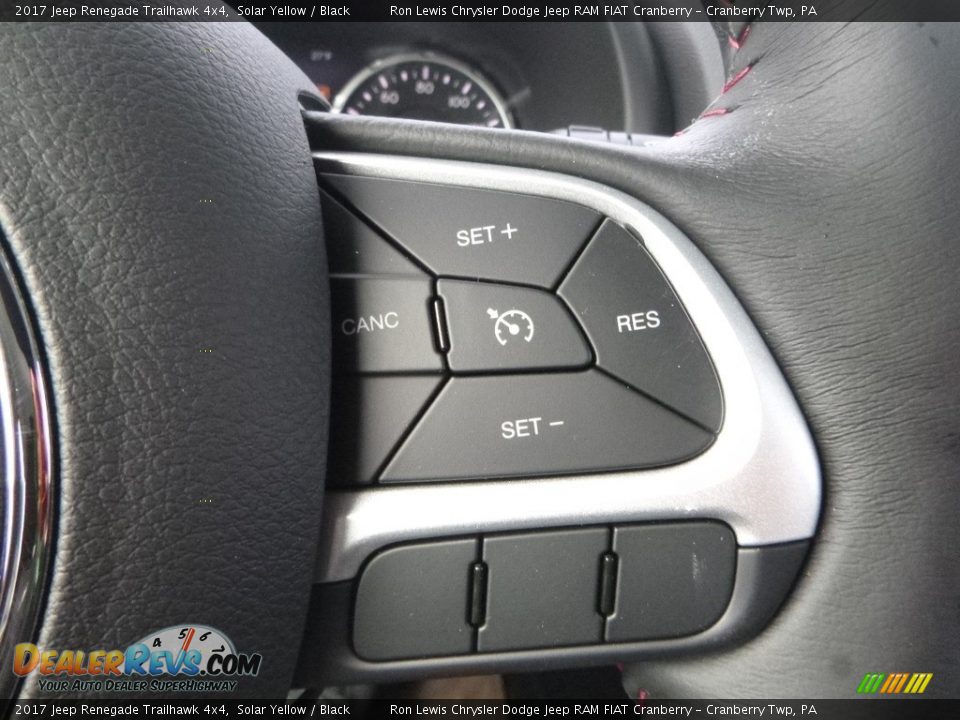 2017 Jeep Renegade Trailhawk 4x4 Solar Yellow / Black Photo #19