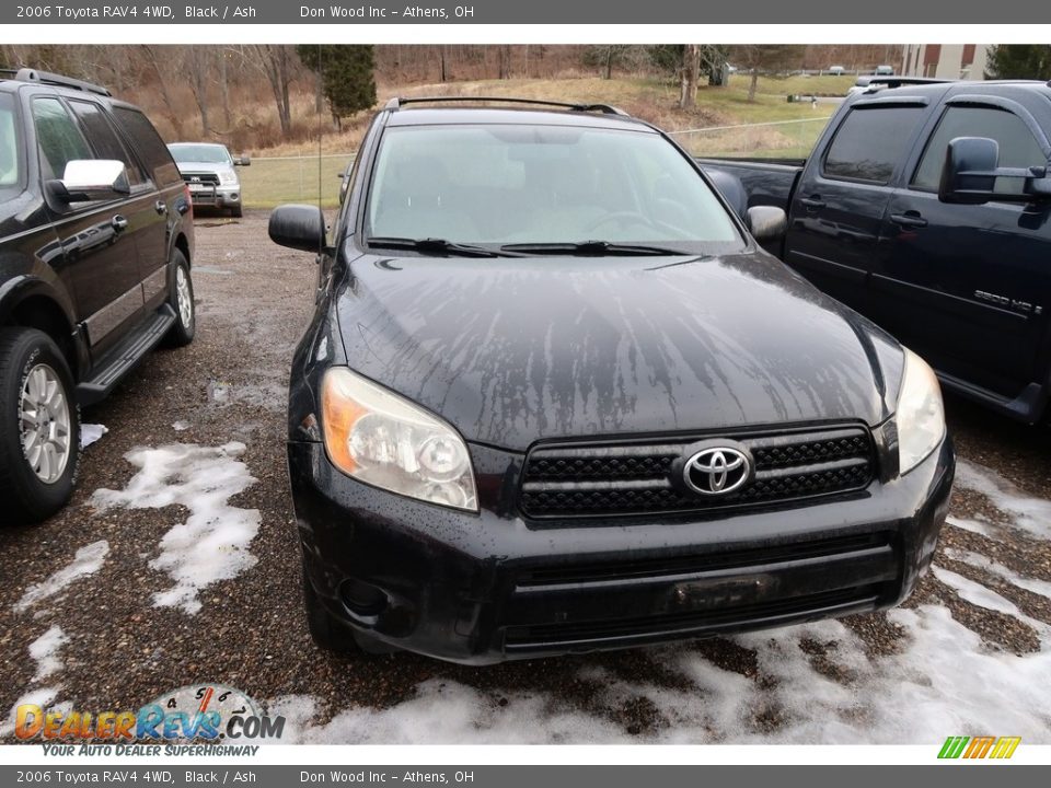 2006 Toyota RAV4 4WD Black / Ash Photo #2