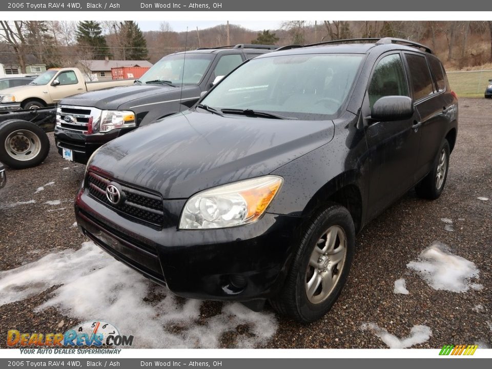 2006 Toyota RAV4 4WD Black / Ash Photo #3
