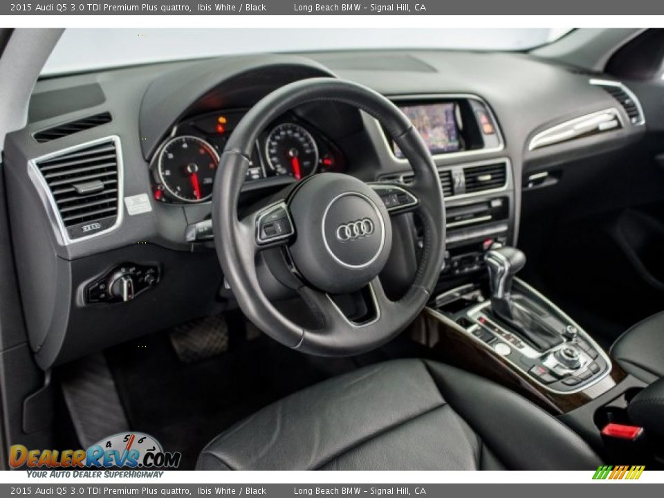 2015 Audi Q5 3.0 TDI Premium Plus quattro Ibis White / Black Photo #14