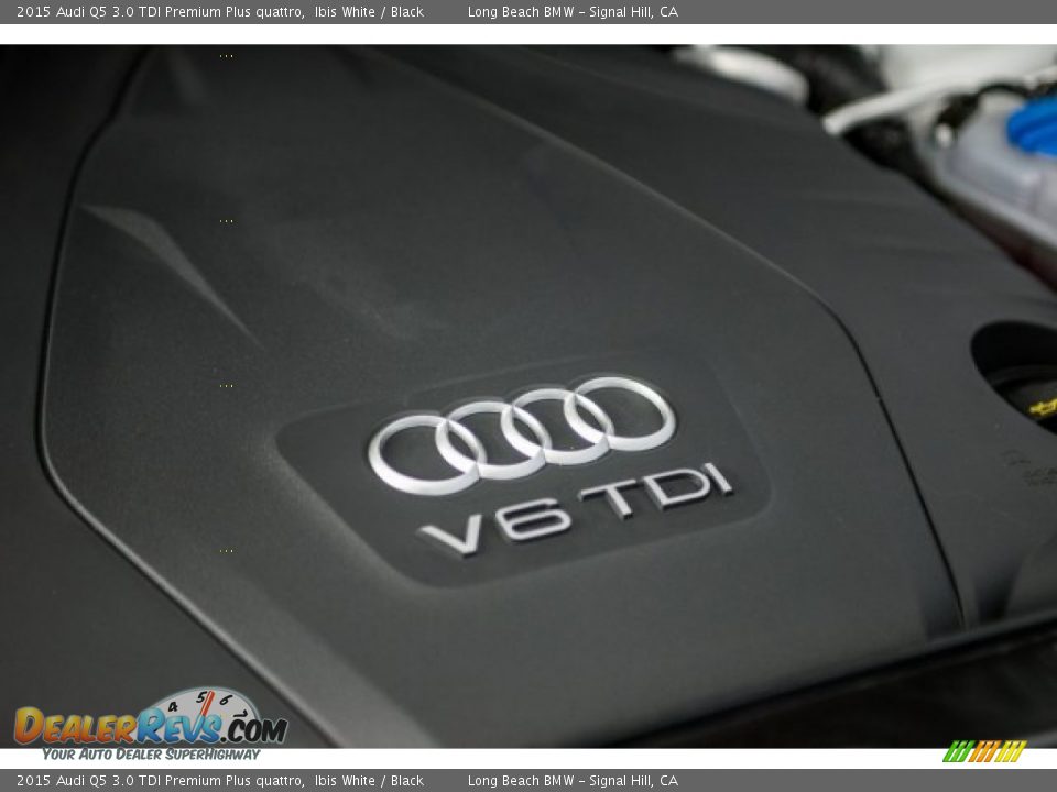 2015 Audi Q5 3.0 TDI Premium Plus quattro Ibis White / Black Photo #24