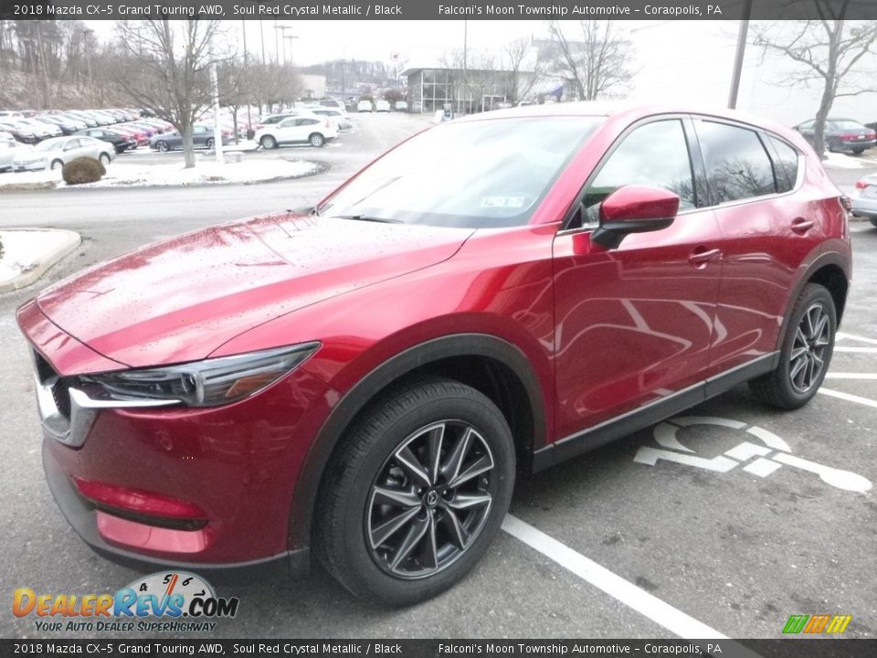 2018 Mazda CX-5 Grand Touring AWD Soul Red Crystal Metallic / Black Photo #5