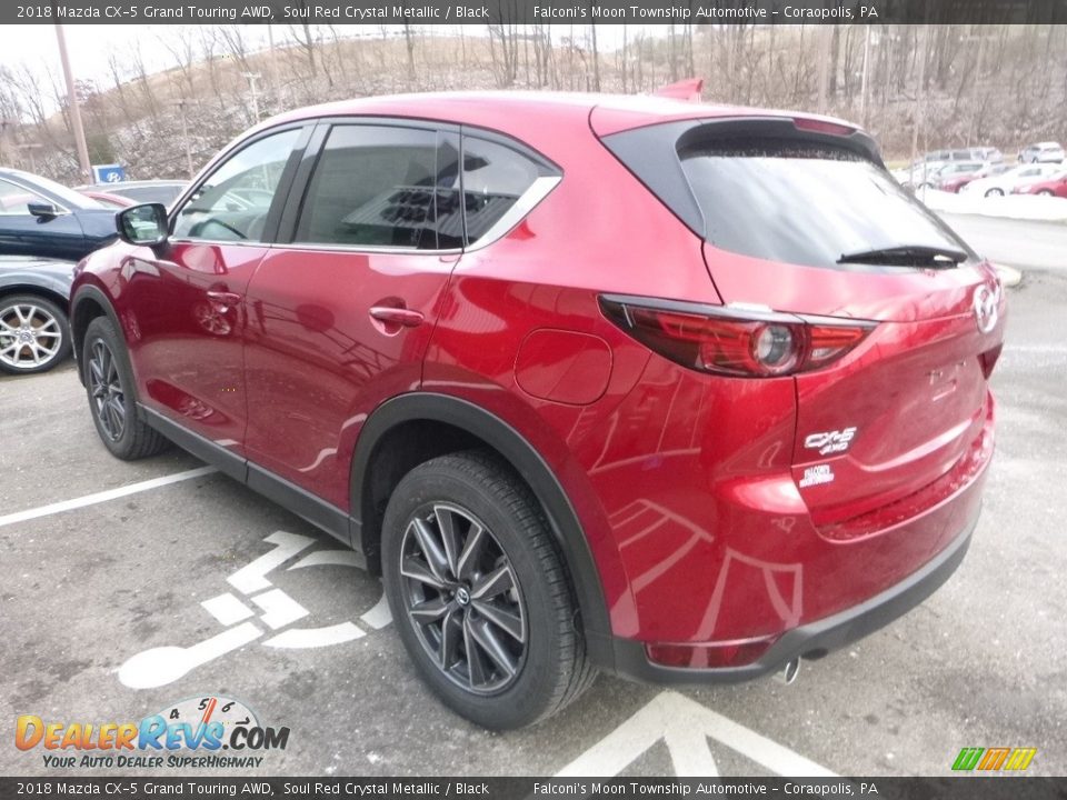 2018 Mazda CX-5 Grand Touring AWD Soul Red Crystal Metallic / Black Photo #6