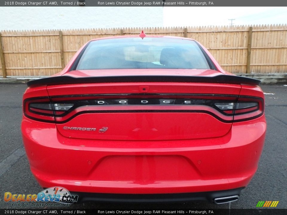 2018 Dodge Charger GT AWD Torred / Black Photo #4