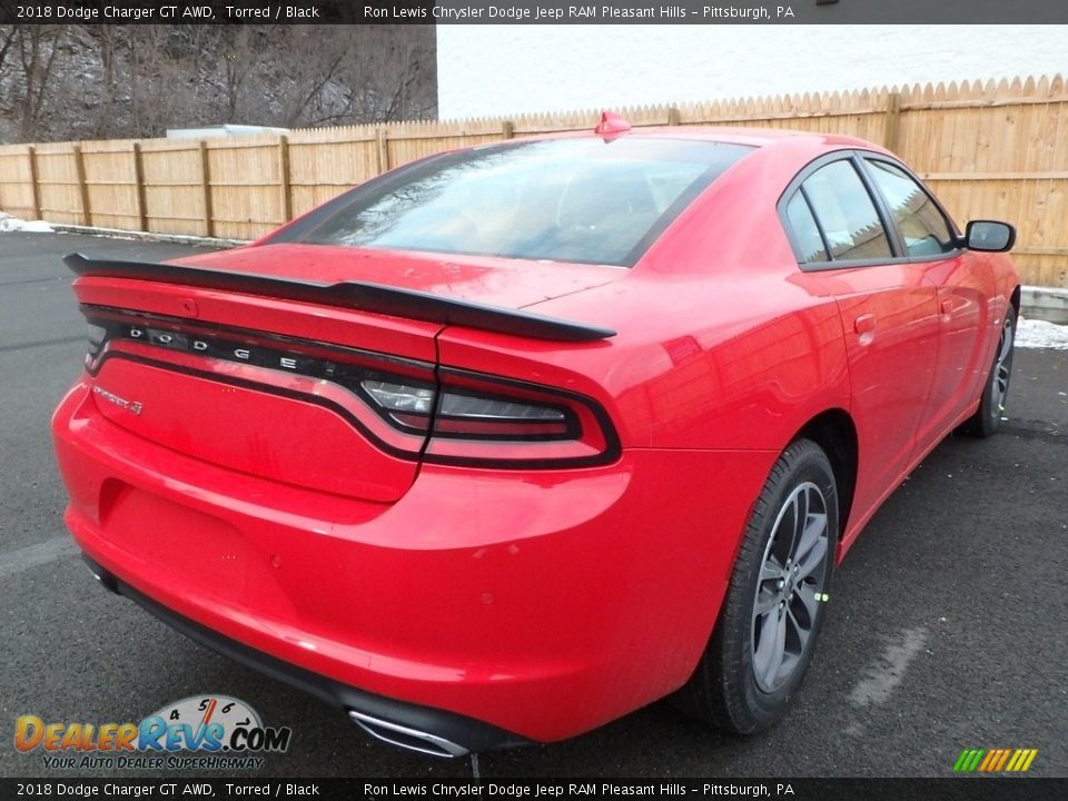 2018 Dodge Charger GT AWD Torred / Black Photo #5
