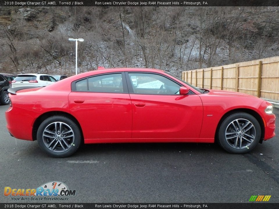 2018 Dodge Charger GT AWD Torred / Black Photo #6