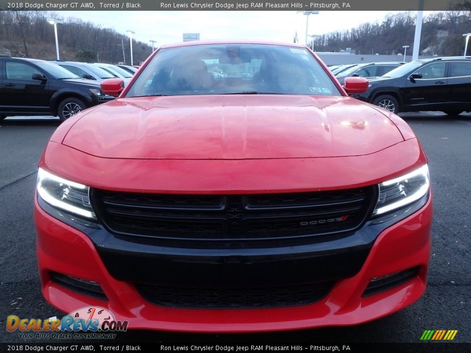 2018 Dodge Charger GT AWD Torred / Black Photo #8