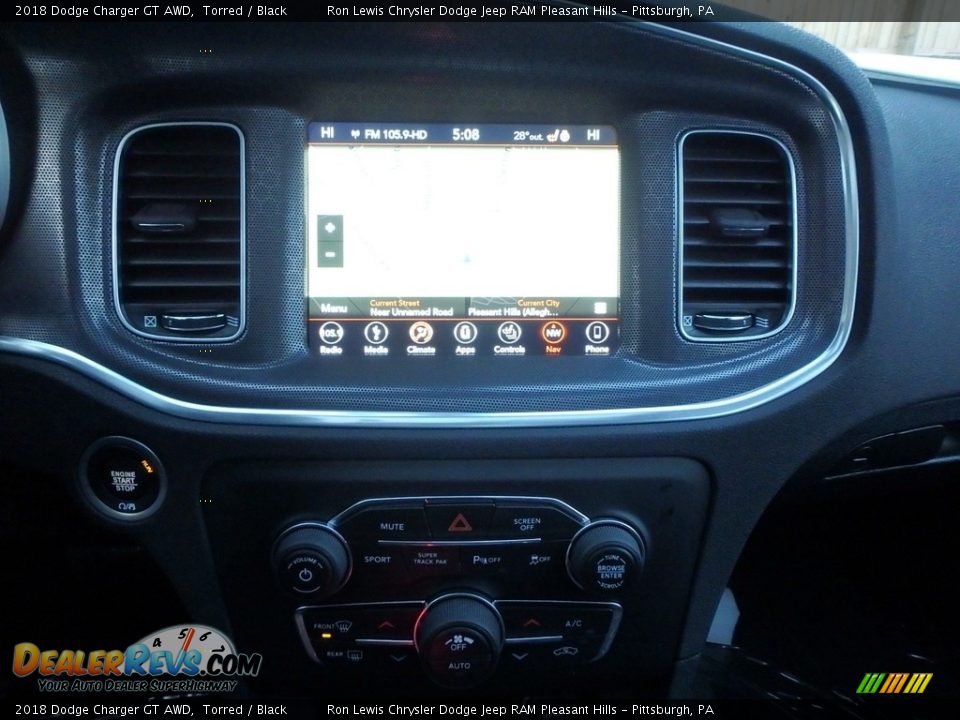 2018 Dodge Charger GT AWD Torred / Black Photo #17