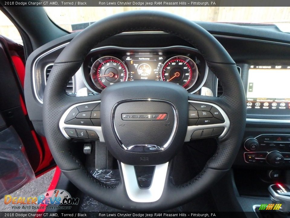 2018 Dodge Charger GT AWD Torred / Black Photo #20