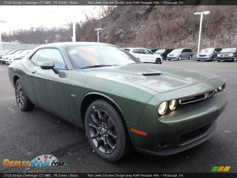 Front 3/4 View of 2018 Dodge Challenger GT AWD Photo #7