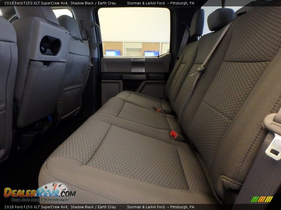 2018 Ford F150 XLT SuperCrew 4x4 Shadow Black / Earth Gray Photo #7
