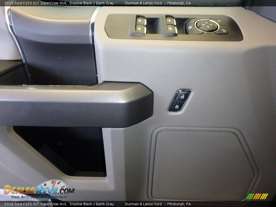 2018 Ford F150 XLT SuperCrew 4x4 Shadow Black / Earth Gray Photo #9