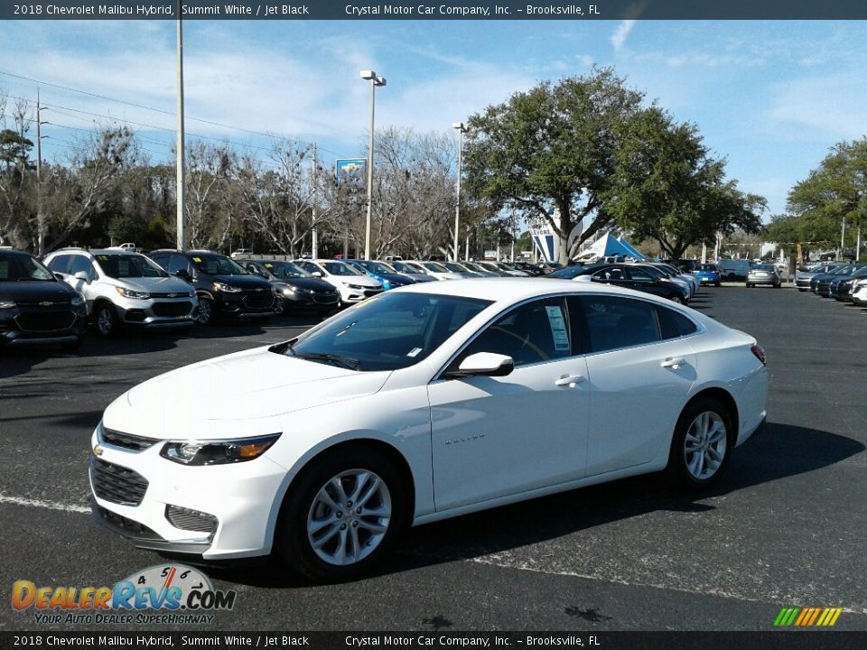 2018 Chevrolet Malibu Hybrid Summit White / Jet Black Photo #1