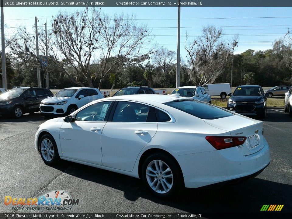 2018 Chevrolet Malibu Hybrid Summit White / Jet Black Photo #3