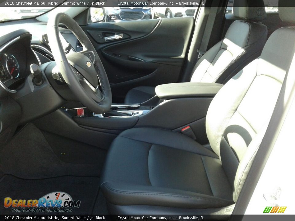 2018 Chevrolet Malibu Hybrid Summit White / Jet Black Photo #9