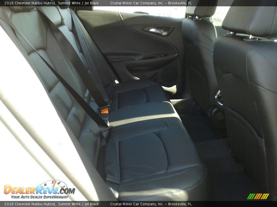 2018 Chevrolet Malibu Hybrid Summit White / Jet Black Photo #11