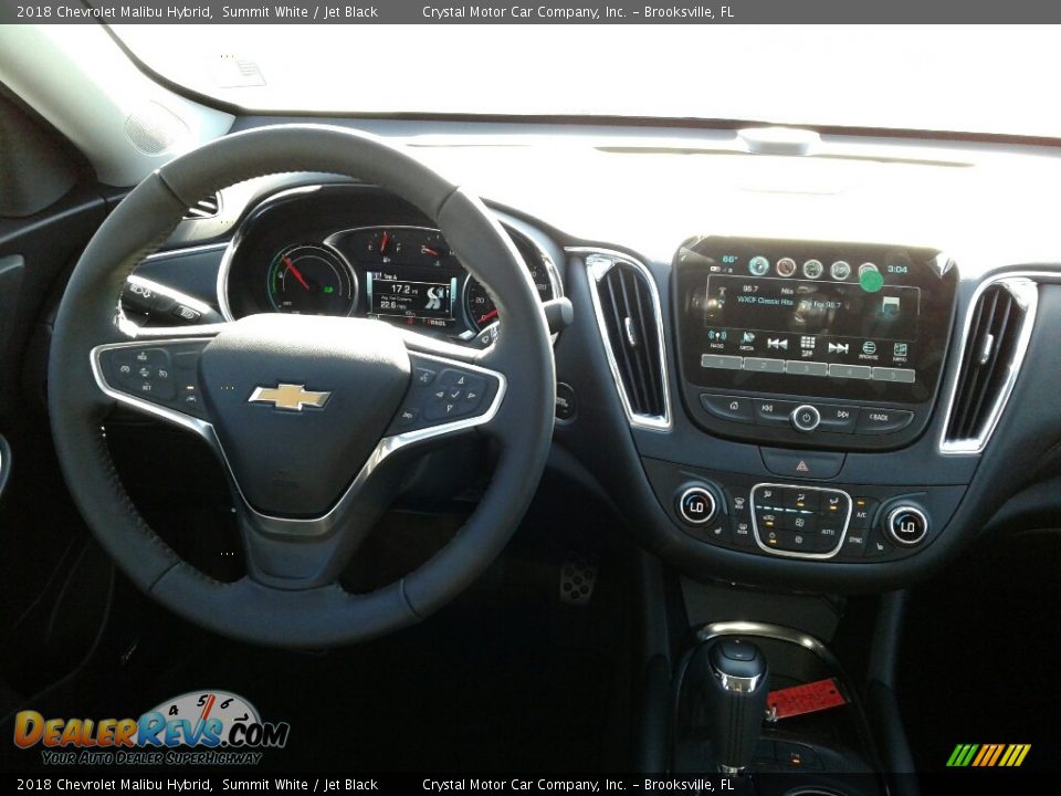 2018 Chevrolet Malibu Hybrid Summit White / Jet Black Photo #13