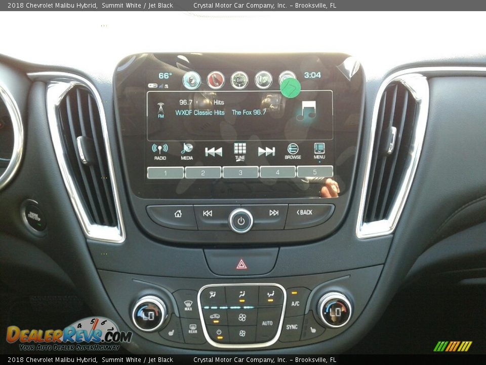 2018 Chevrolet Malibu Hybrid Summit White / Jet Black Photo #15