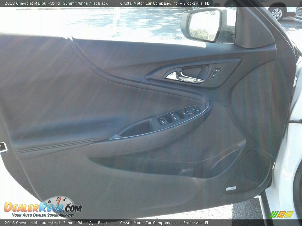 2018 Chevrolet Malibu Hybrid Summit White / Jet Black Photo #17