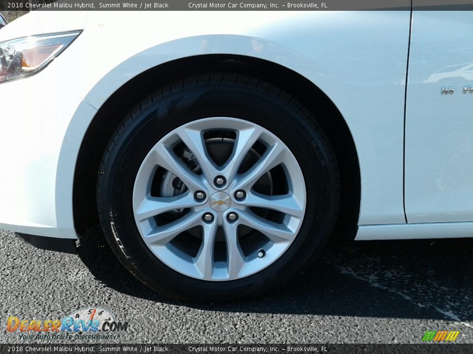 2018 Chevrolet Malibu Hybrid Summit White / Jet Black Photo #20
