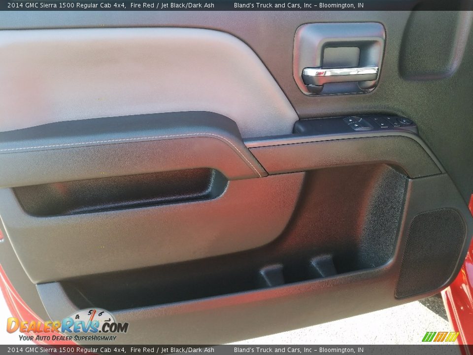 2014 GMC Sierra 1500 Regular Cab 4x4 Fire Red / Jet Black/Dark Ash Photo #11