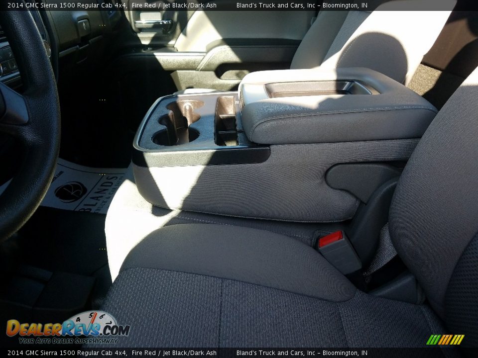 2014 GMC Sierra 1500 Regular Cab 4x4 Fire Red / Jet Black/Dark Ash Photo #13