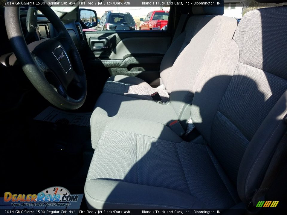 2014 GMC Sierra 1500 Regular Cab 4x4 Fire Red / Jet Black/Dark Ash Photo #14