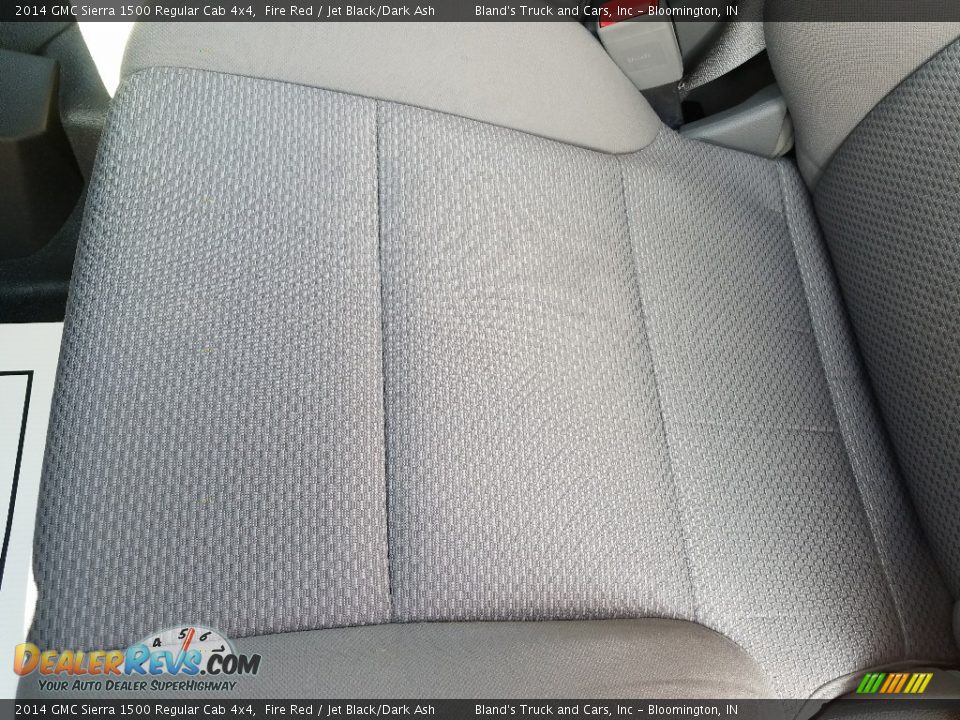 2014 GMC Sierra 1500 Regular Cab 4x4 Fire Red / Jet Black/Dark Ash Photo #15