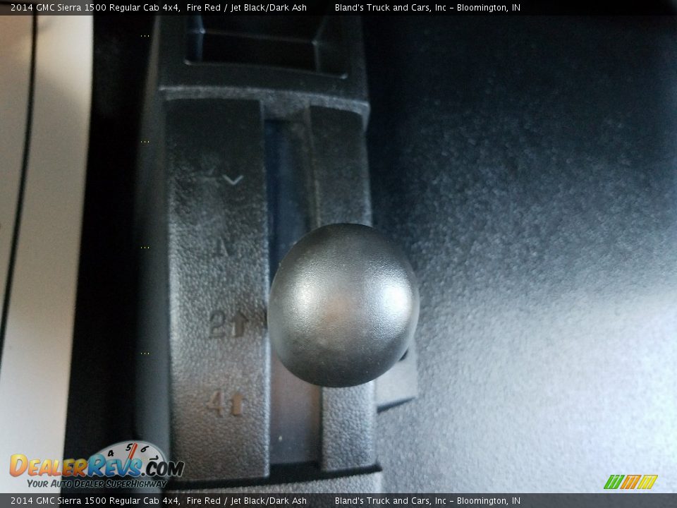 2014 GMC Sierra 1500 Regular Cab 4x4 Fire Red / Jet Black/Dark Ash Photo #23